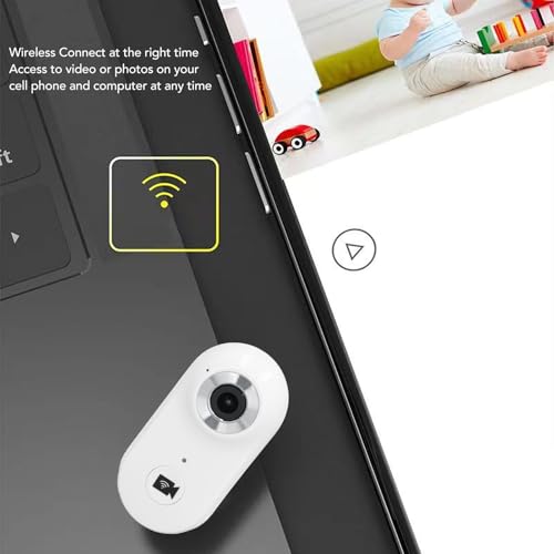 Denash Pet Collar Video Record Camera, 1080P Photo 2128P Shooting, 170° Wide Angle, Wireless Fidelity App Playback - Image 3