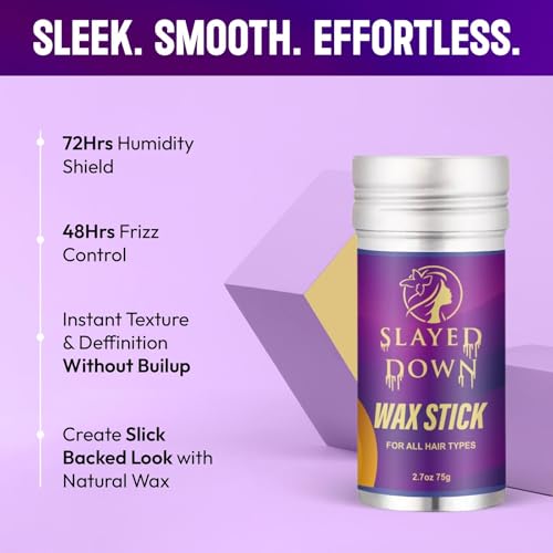 Cera para peinar Slick Stick para control de frizz miniatura 5