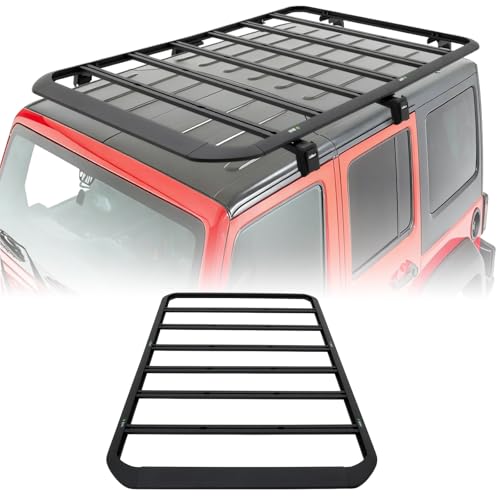 CALLIERT Aluminum Full-Length Roof Rack Cargo Basket for...
