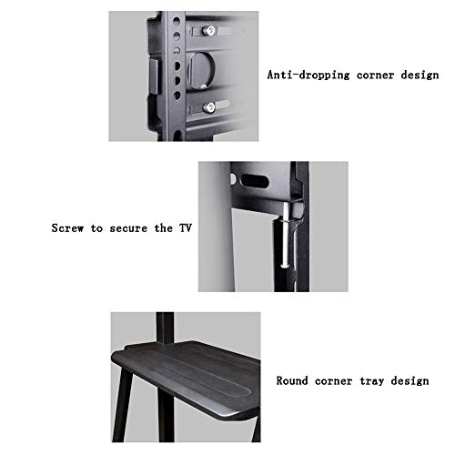 Soporte Universal para TV de Piso Giratorio y Ajustable miniatura 5