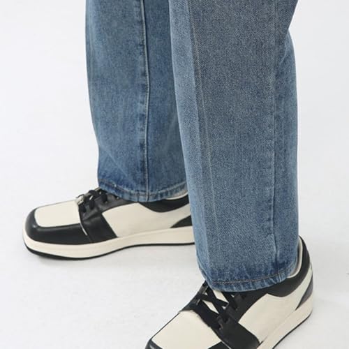 Bootcut Jeans for Men Regular Fit Classic Straight Leg Jeans with Pockets3