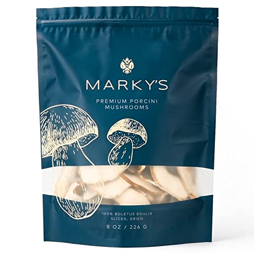 Marky'S Dried Porcini Mushrooms Grade A 100% Dry Boletus Edulis For Cooking cover