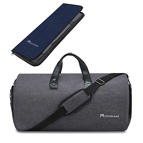 Modoker Convertible Garment Bag with Shoulder Strap, Modoker Carry on Garment Duffel Bag, Tie Case for Travel