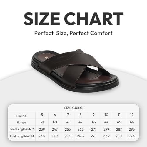 Image of Majestic Cross Strap Sandals | Structured Cross Band Design | Slip-On Entry | Textured Upper Finish | Flexible Sole Build |For Indoor Wear & Relaxed Outings