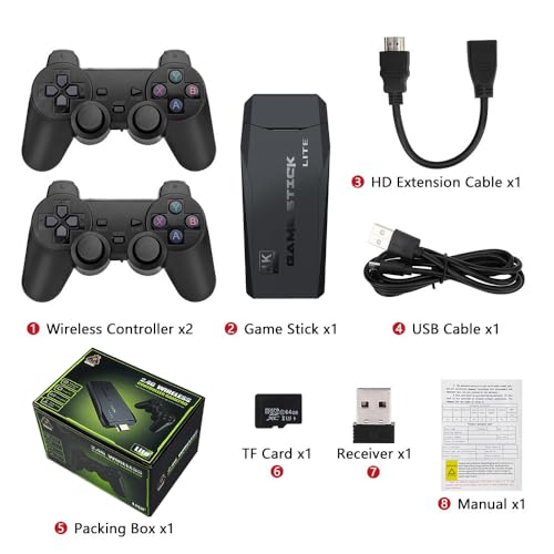 Topchances TP444444545 20000+ Games,2024 Newest Home Game Console Wireless Double Handle Psp Arcade Double Tv Game Console Plug And Play Video Game Stick thumb #6