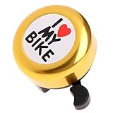bicicletta mia pieghevole Questo anello per clacson e' dotato di un sistema di collisione rotante che offre suonerie potenti. Suonerie forti possono catturare l'attenzione del pedone e offrire un ciclismo sicuro sulla strada.