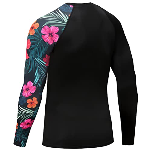 KYKU Men's Rash Guard Long Sleeve UPF 50+ UV Lightweight Sun Protection Swim Shirt for Outdoor Fishing Hiking Surf2