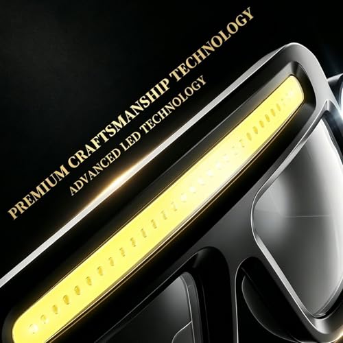 Lampe frontale de randonnée avec intensité variable pour course à pied