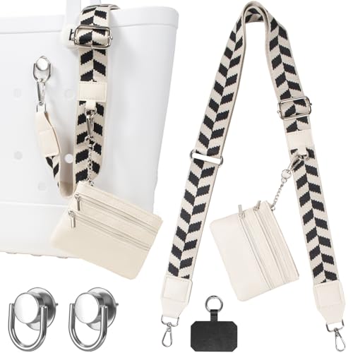 Image of 3 in 1 Strap for Bogg Bag& Clip and Go Strap for Phone with Wallet Crossbody Phone Lanyard Cellphone Lanyard for Women
