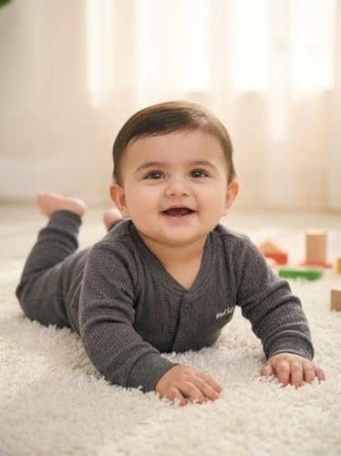 Image of Top and Pyjama Set Thermal for Unisex Baby
