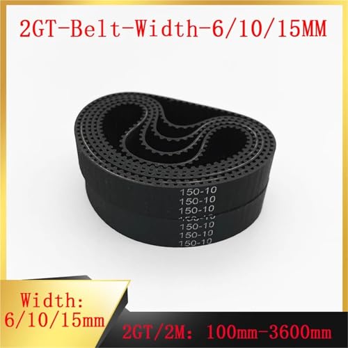 Courroie d'imprimante 3D 2GT 264mm pour corriger les défauts d'impression et vobulation