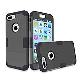 iPhone 7 Plus Case, iPhone 7 Hybrid Impact 3 Color（3in 1）Shockproof Rugged Case Soft TPU & Hard PC Combination Bumper Anti-slip Cover for Apple iphone 7s Plus