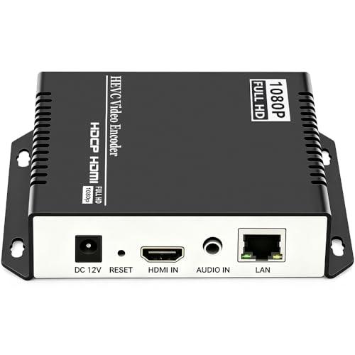 HEVC HDMI to IP Network Video Encoder 1080P