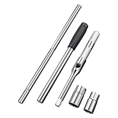 Fiocias Llave de Tuercas Universal Extendida, Desmontable, Práctica Y Resistente para Furgonetas, Ahorra Mano de Obra.