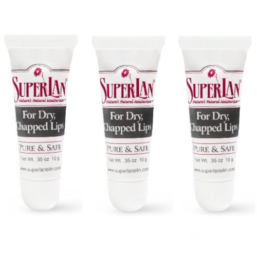Superlan Lanolin Lip Balm 3-Pack