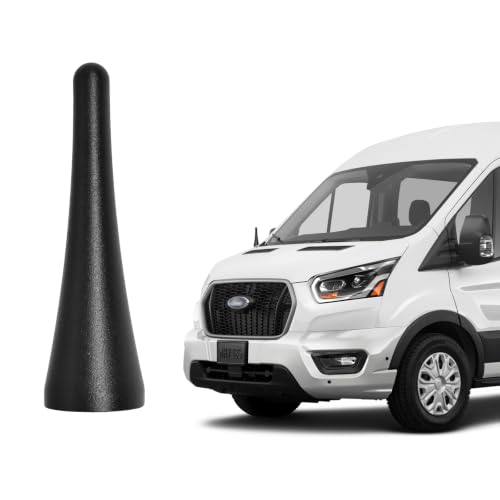 Image of 3.8 Inch Short Antenna for 2013-2026 Ford Transit 150 250 350 | Antenna Replacement Car Wash-Proof Radio Antenna Truck Antenna ToyotaTundra Accessories