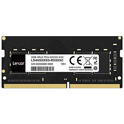 LexarR DDR4-2666 SODIMM Laptop Memory 16GB LD4AS016G-R2666G (SODIMM DDR4 2666 16GB)