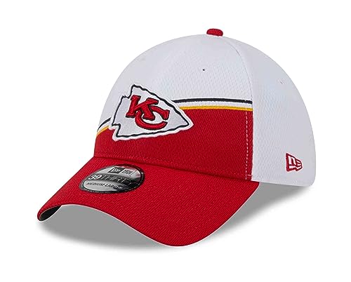 Casquette New Era 39Thirty Chiefs Sideline 23 à visière incurvée