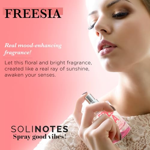 Image of Solinotes Freesia Eau de Parfum, Pear & Jasmine, for Women & Men, 1.7 Fl Oz