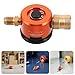 HOLIDYOYO Nitrogen Regulator Hvac Pressure Valve Switch Nitrogen Purge Tool Brass Control Valve for Rv Accessories and Brazing Applications