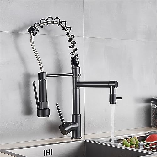 Mitigeur eau chaude/froide au design moderne en bronze pour évier haut de gamme - 4