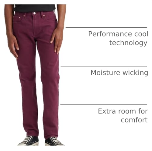 Image of Levi's Men's 502 Taper Fit Jeans (Also Available in Big & Tall), (New) Winetasting, 36Wx30L