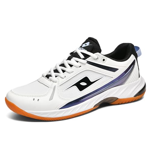 Zapatillas bádminton cómodas JiuQing para evitar resbalones con suela de goma transpirable