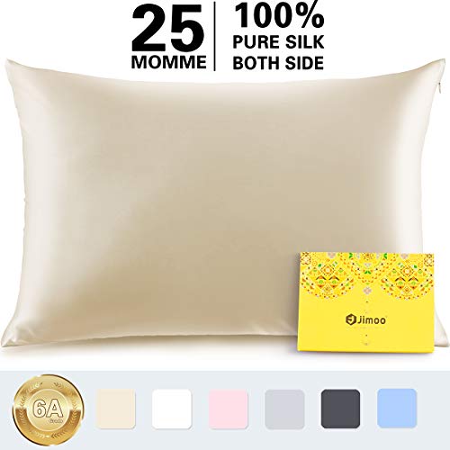 Silk Pillowcase for Hair and Skin,100% Pure Mulberry, 25 Momme 900 Thread Count