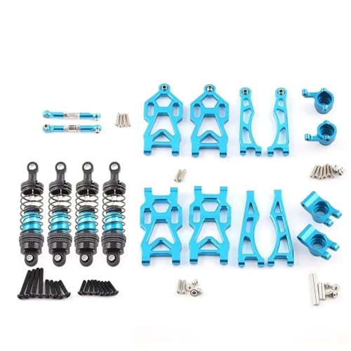 RC���[�V���O�p�[�c For SCY For SG116 MAX PRO 1/16 ���f���A���~�����A�b�v�O���[�h���i�L�b�g��������� Rc �J�[�C���C���A�N�Z�T���[(8 PCS-blue)