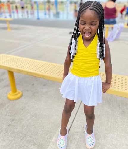 City Threads Little Girls Tankini Swimsuit for Girls Toddler Bathing Suit Rash Guard Halter Top for Beach Pool Swimwear2