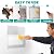 3Pcs Drywall Repair Kit Large Hole, 12 x 12in Self-Adhesive Drywall Patch Kit with Sandpapers & Scrapers, Wall Repair Patches for Big Holes & Cracks, Quick Fix for Ceiling Bathroom Wall Damage