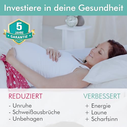 Adamson B10 kühlende Matratzenauflage – Twin 190x100 cm – 100% Baumwolle – Kühlmatte Bett für ruhigen, erholsamen Schlaf – Ideal für heiße Schläfer – Energiesparendes Design