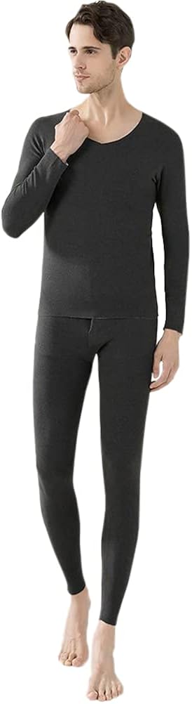 Xinjd ヒートテック メンズ レディース 防寒肌着 上下セット 長袖シャツ ロングタイツ あったかインナー 吸湿発熱 保温 保温インナー 冬用起毛 インナーウェア 抗菌防臭