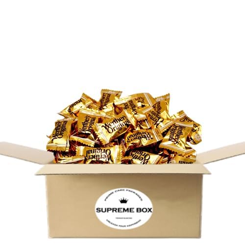 Werther's Original - Caramelo de café duro sin azúcar, 1 libra