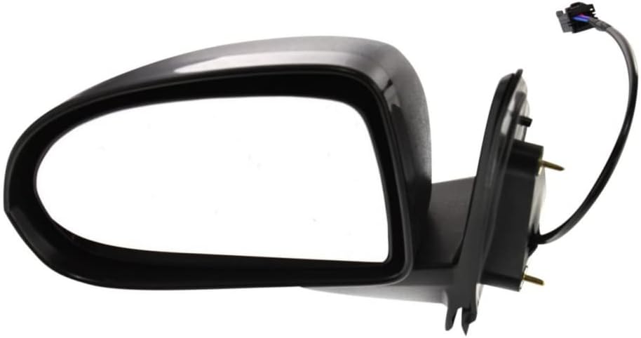 For Jeep Compass 2007 2008 2009 2010 Door Mirror Driver Side Power | Non-Heated | Textured Black | Replacement For CH1320263 | 5115043AG