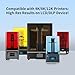 Siraya Tech Tenacious Flex 3D Printer More Flexible 405nm UV-Curing Resin with Faster Rebound High Impact Resistance High Precision Tough Standard Resin for LCD DLP 3D Printing (500g, Flex Black)