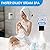 VARIPOWDER 9kw Steam Shower Generator for Bath Sauna SPA, Steam Shower Kits System Auto-draining System, Aromatherapy Steam Head, Controller Panel for 8-11m³