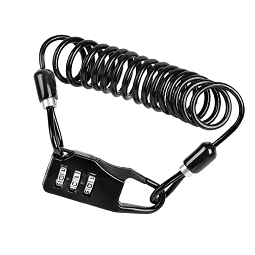 POPETPOP 1Pc Digital Combination Cable Lock for Bike Portable and Durable Bike Security Cable Lock for Mountain Bikes Scooters and Motorcycles Flexible Wire Rope for Strong Cut