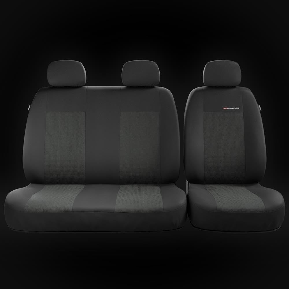 Mossa Housses siège adaptées pour Volkswagen Crafter I II Van 2006-. BE-1