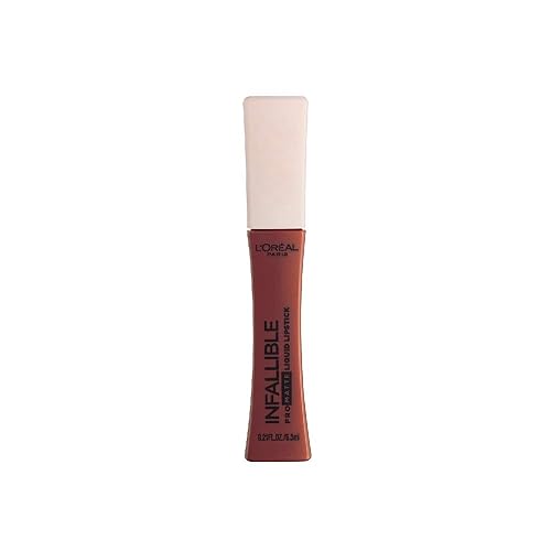 Vista 98 de L'Oréal Paris Infallible Pro Matte - Lápiz labial líquido color mate intenso, de larga duración hasta por 16 horas, alta pigmentación, cobertura