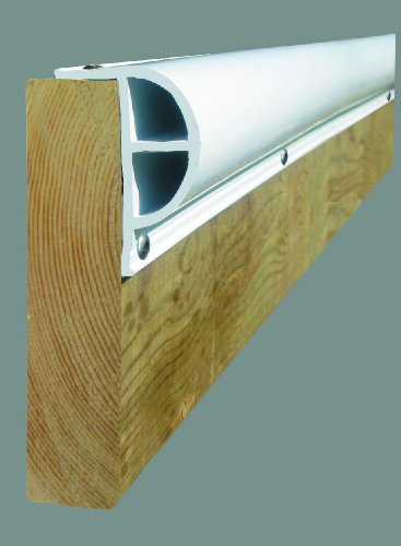 dock edge prodock heavy p dock profile - 3 839 sections - white