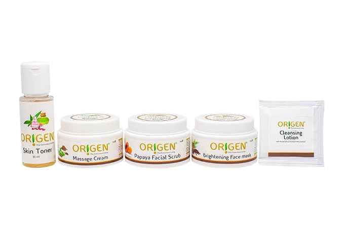 Instant Glow Brightening Facial Kit with Niacinamide, Vitamin E Acetate, Rose & Coffee Extract | Deep Nourishment, De-Tan & Radiance | 100% Herbal Active & Non-Toxic | Professional Home Facial Kit for Men & Women