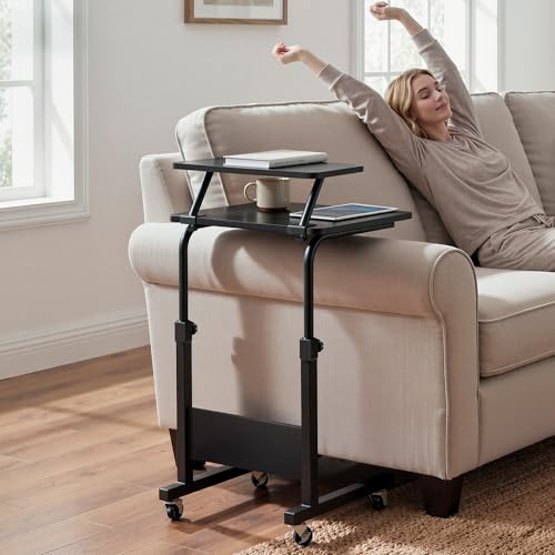 Table d'appoint réglable pour ordinateur éliminant le mal de dos en bureau debout