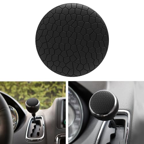 Tiga Shift Shifter Knob Cap for 2011-2020 Dodge Caravan, Chrysler Town and Country 2012 2013 2014 2015 2016 2017 2018 2019, Black (Cap ONLY)