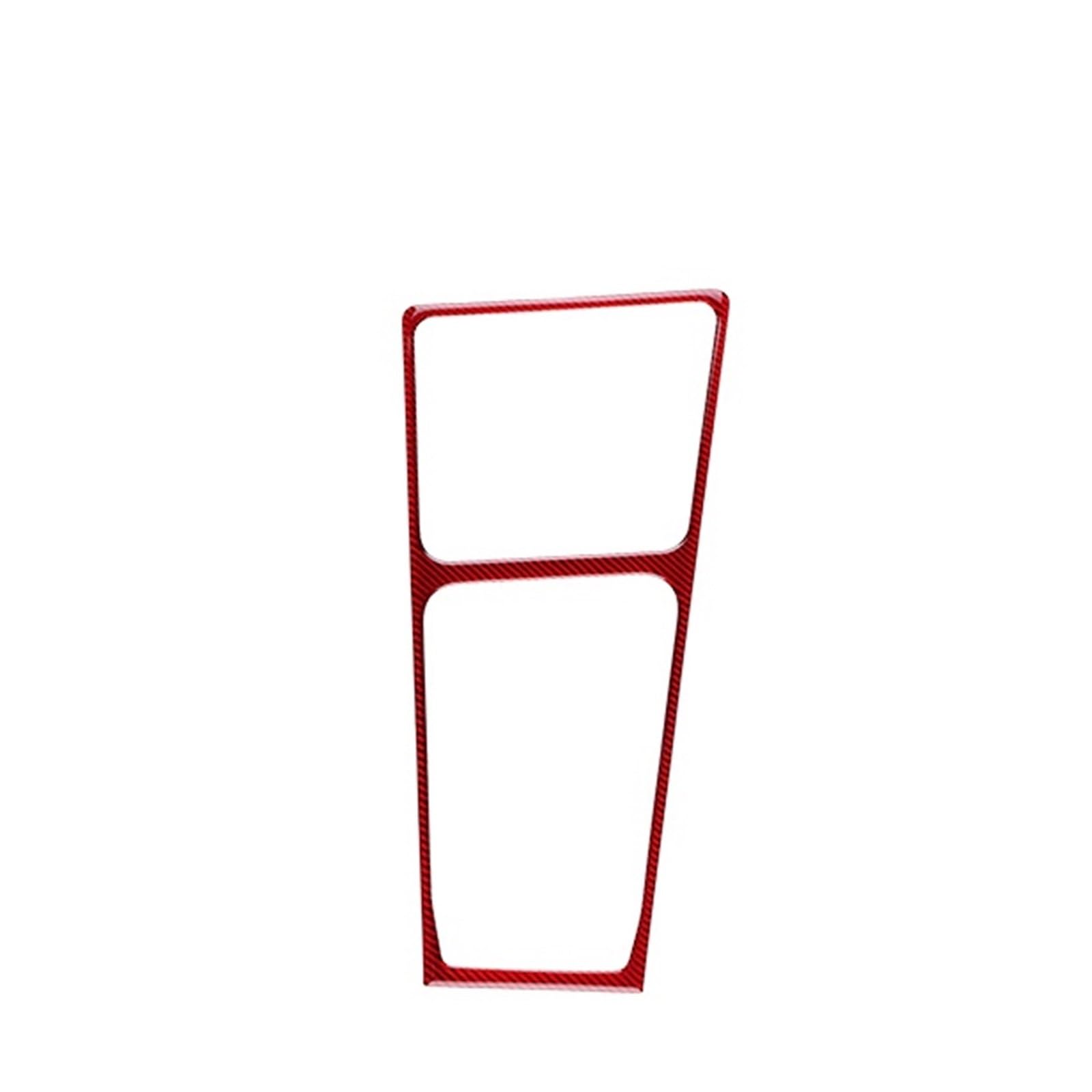 Car Trim Interior for Seat for Leon MK4 for Cupra for Leon for Cupra for Formentor 2020-2024 LHD RHD Automatic Car Gear Shift Interior Mouldings(Outer for RHD Red)
