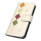 halcoyado Xperia 5 III SO-53B ケース [デザイン:3.orange(WH)/マグネットハンドあり] ブタ01(wood) はるこうや堂 エクスペリア5iii xperia5iii so53b 手帳型 スマホケース スマホカバー 手帳 携帯 カバー