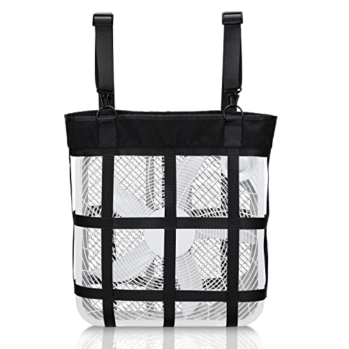 ZELARMAN Adjustable Horse Stall Fan Bag, Metal Hook Box Fan ...