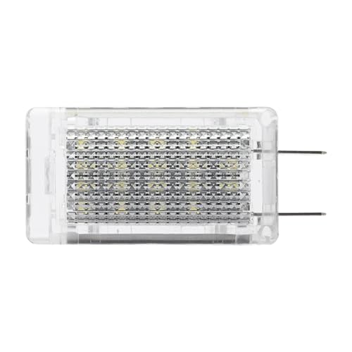 Éclairage plaque auto pour Benz W126 LED blanc boîte à gants