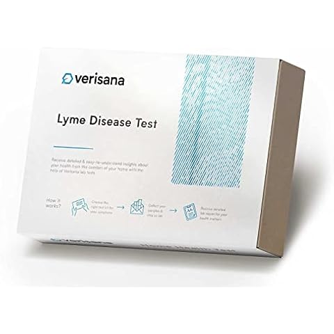 Lyme Disease Test – Determines Reaction to Borrelia Bacteria – Easily & Conveniently from Home –Analysis by CLIA-Certified Lab – Verisana Cover