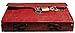 PRASTARA Leather Journal Notebook 7x5 inch Vintage Leather Bound Journals Handmade for Men and Women Unlined Leather Craft Paper 200 Pages, Leather Notepad Diary, Pocket Diary To Write (Red)